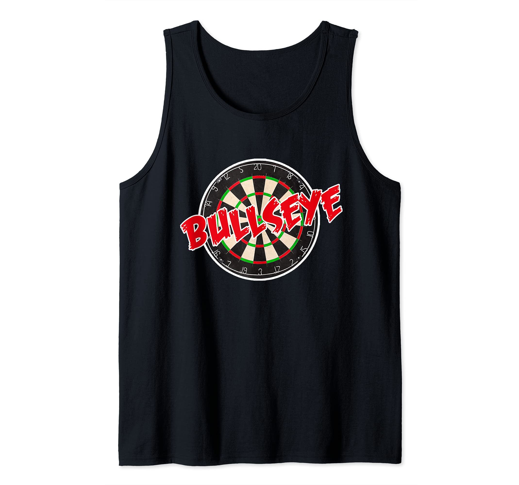 Dart Player Bullseye Sport Darts Gift 180 Highscore Tank Top
