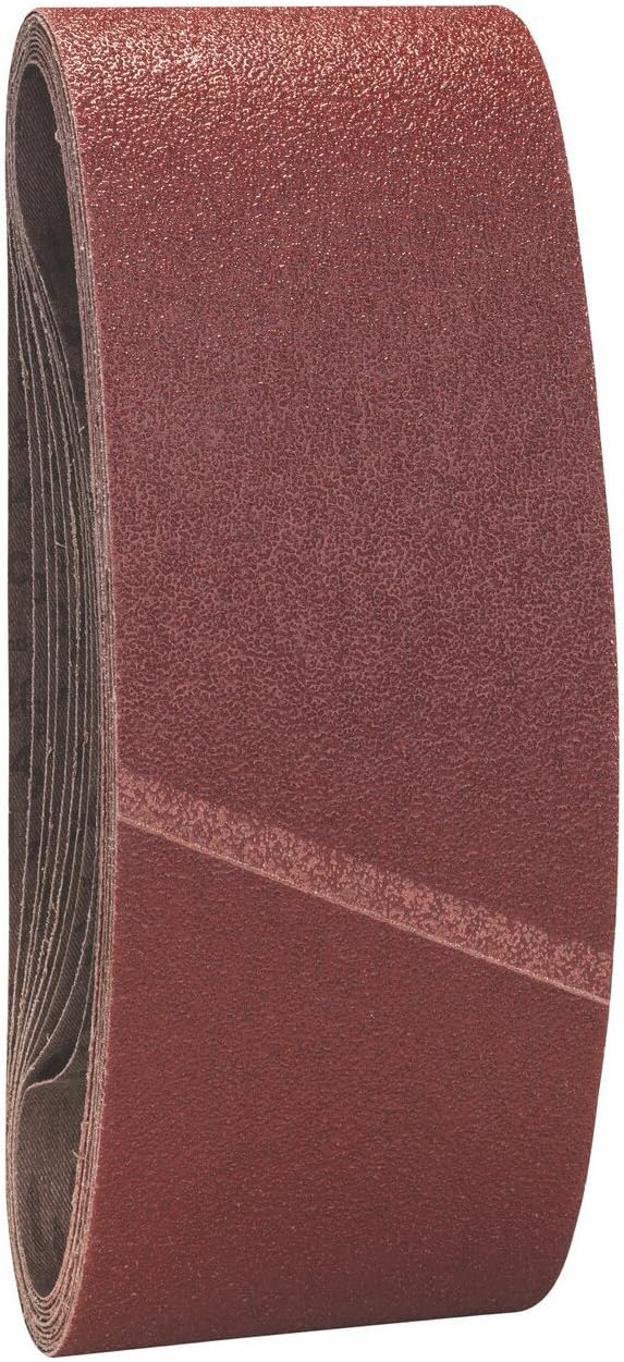 Bosch 10x PRO Paint on Wood and Hardwood X440 Sanding Belt for Sanders (for Paint on Wood Hardwood, 100 x 610 mm, Grit 40