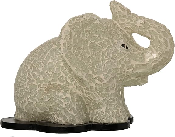 sobremesa de resina y cristal mosaico