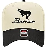 Bronco Embroidered 2 Tone Hat