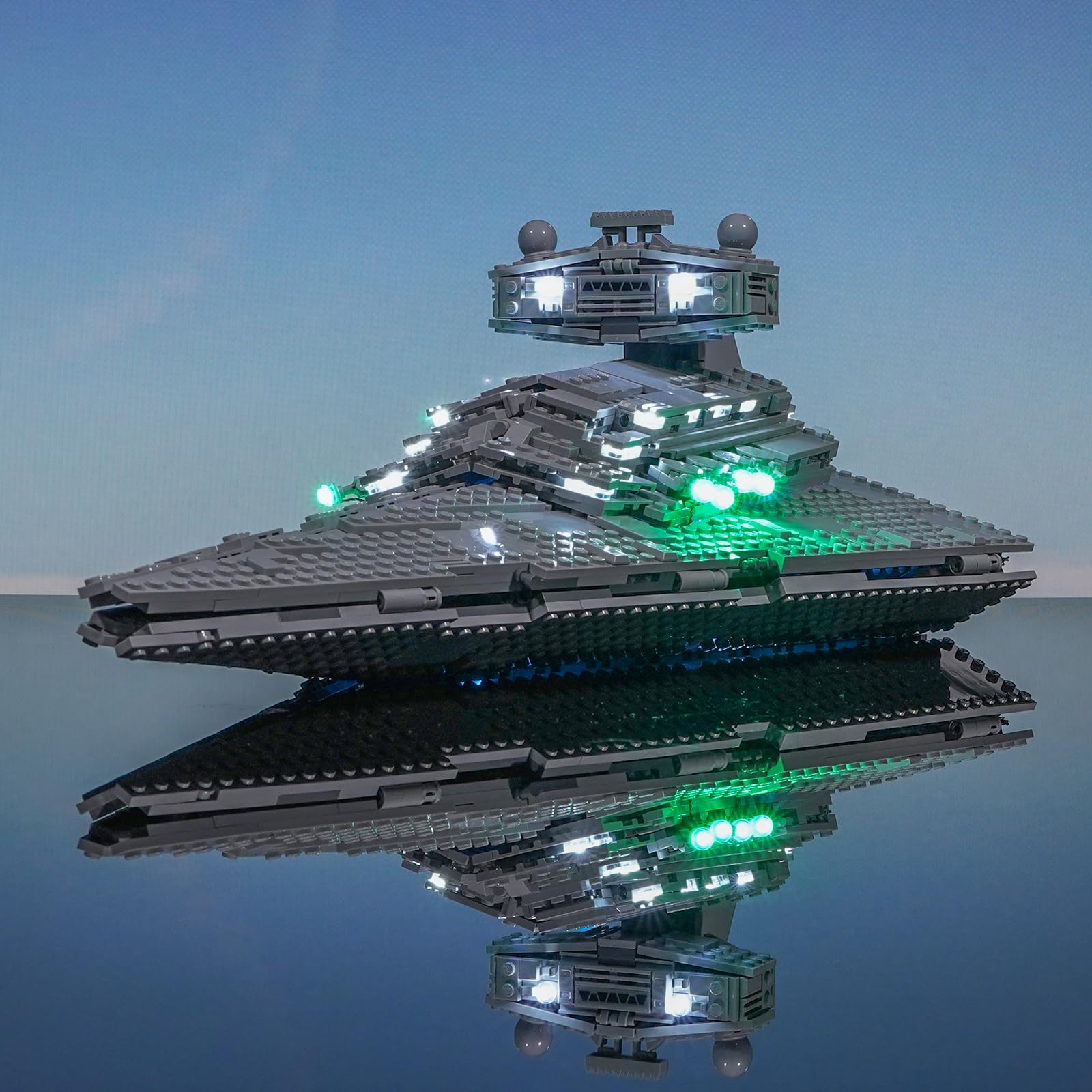 BRIKSMAX 2.0 Light Kit for Lego Imperial Star Destroyer -Innovative Led Lighting Compatible with Lego Star Wars75394 - Not Included Lego Set — image 1