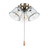 Aspen Creative 22014-1, Three-Light Ceiling Fan