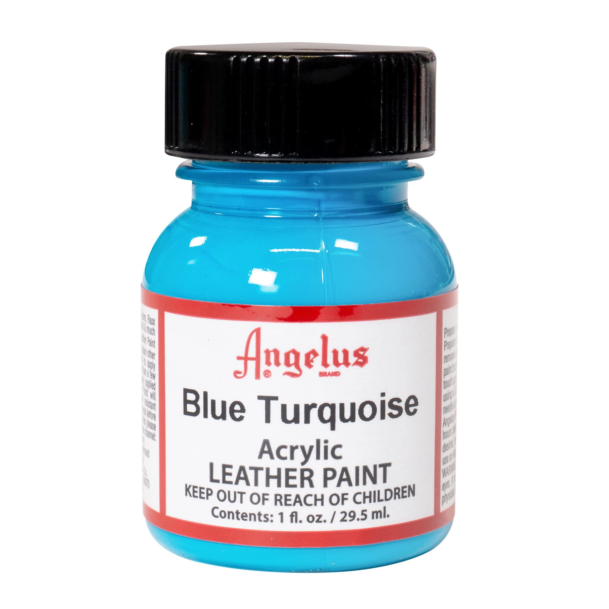 Angelus Leather Paint 1 Oz Blue Turquoise