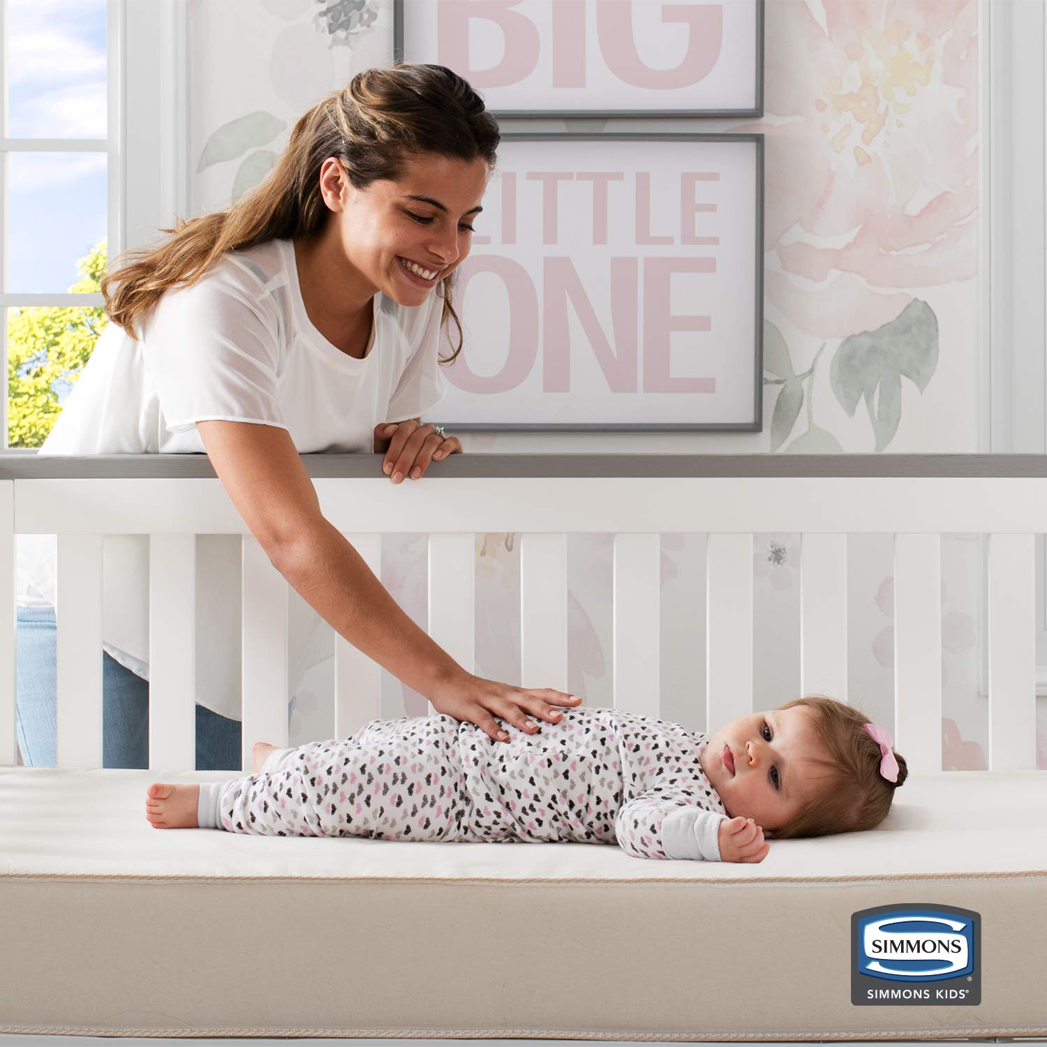 simmons kids naturally crib mattress