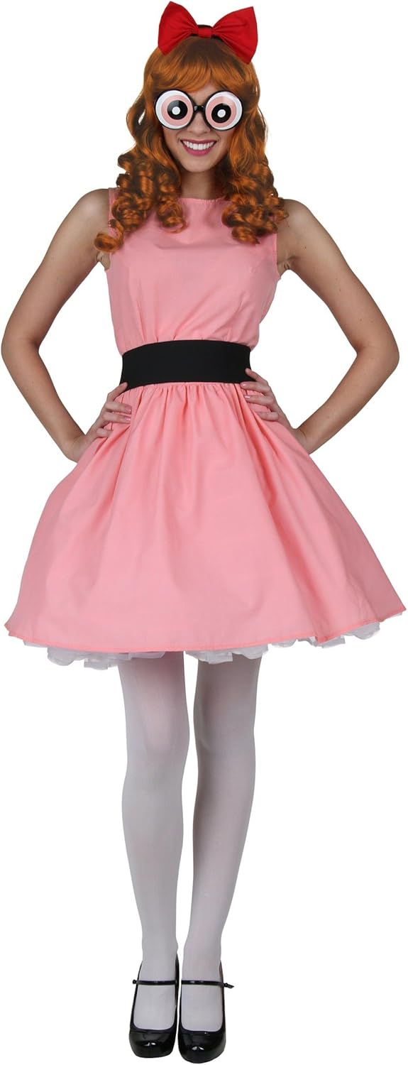 Plus Blossom Powerpuff Girl Fancy dress costume 1X Amazon.co.uk