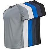 X-thud Mens Short Sleeve Quick Dry Sports Shirt Moisture Wicking Tee Shirts Athletic Workout T-Shirt