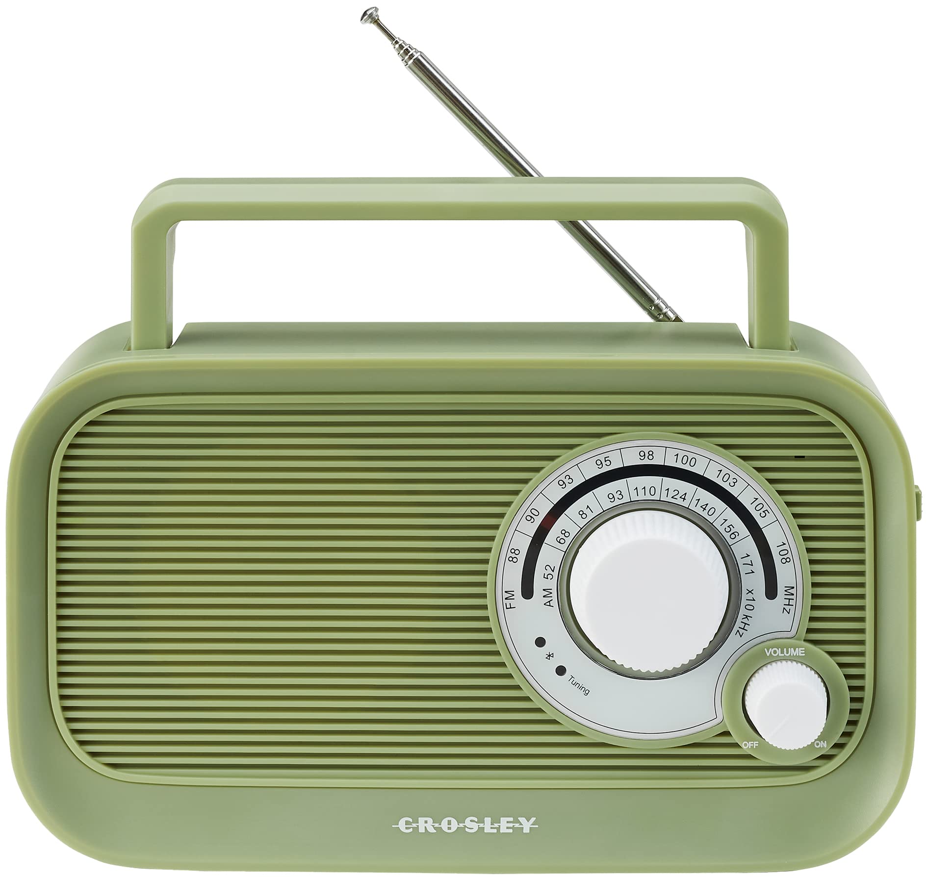 Crosley CR3041A-SG Forte Portable AM/FM Radio with