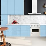 Hode Blue High Gloss Vinyl Wrap 30cmx3m Self Adhesive Wallpaper view 6