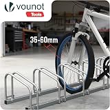 VOUNOT 4 Bike Stand Floor or Wall Mounted Bike Rack Garage Storage view 6