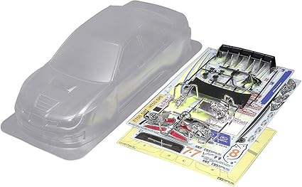 Amazon Com Tamiya Body Kit Subaru Impreza Wrc 07 Toys Games