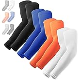 OutdoorEssentials UV Sun Protection Arm Sleeves - Compression Arm Sleeve, UV Arm Sleeves Men, Women - Golf Cooling Sleeves