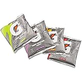 Gatorade Thirst Quencher Powder, 4 Flavor Variety Pack, 21oz Pouches (Pack of 32)