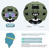 Favoto Mountain Bike Helmet Lightweight Adjustable CE Certified M view 6