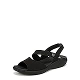 LifeStride Women's Cheerful Sandal Black 8.5 W