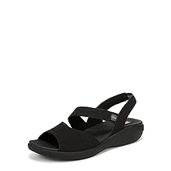 LifeStride Women's Cheerful Sandal Black 8 W