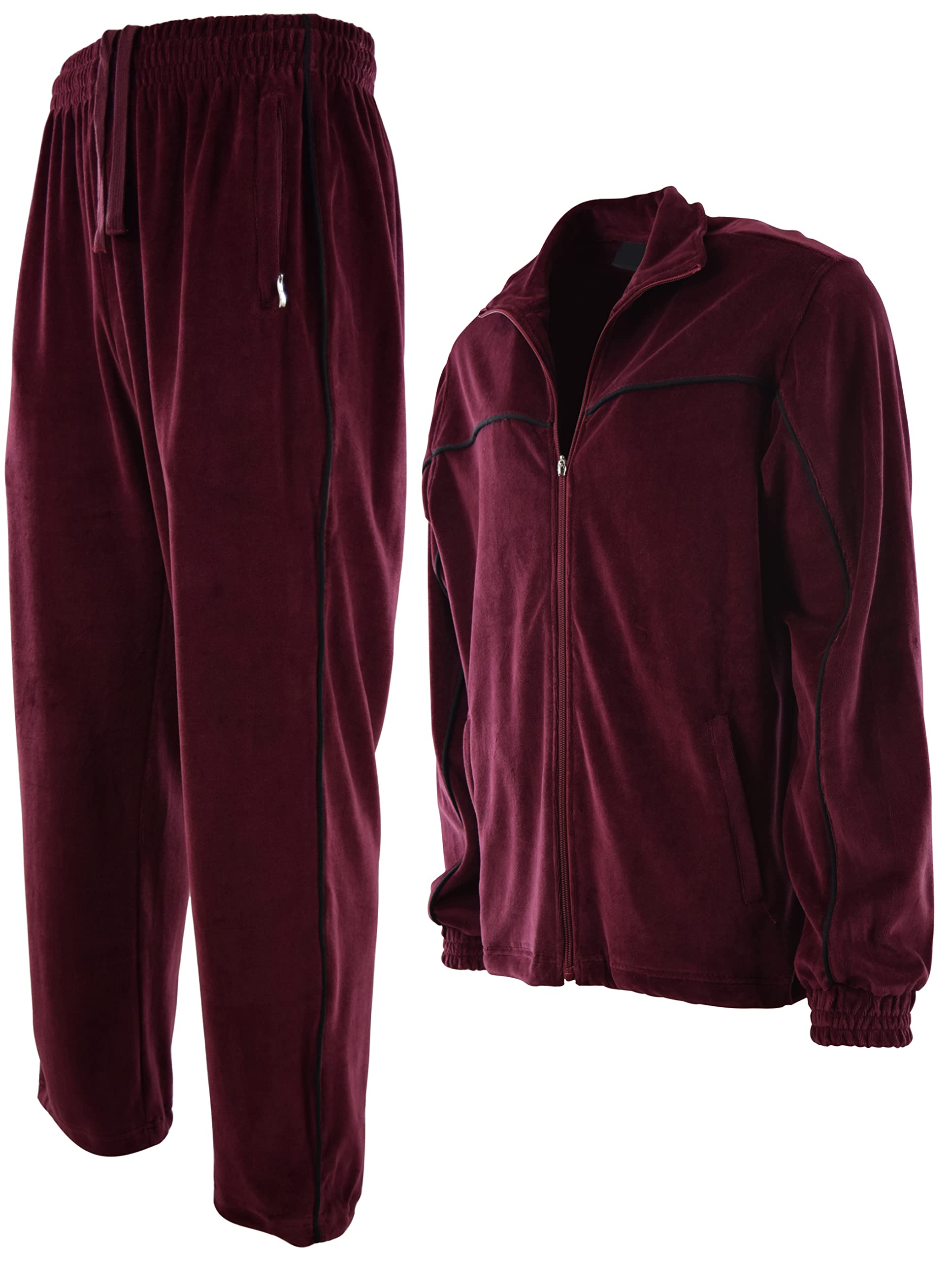 HF Velour Tracksuit Top - Orange