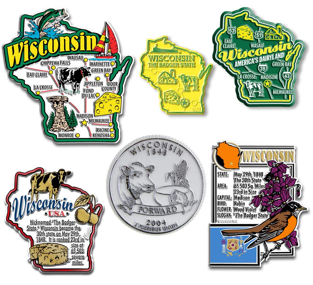 Best Wisconsin Refrigerator Magnets