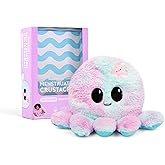 Happy Helpers Octopus by Relatable, Microwavable Heating Pad For Period Cramps, Cuddly Plushies, Great Gift Ideas for Loved Ones of All Ages, Includes 1 Lavender Scented Heating Pad Plushy