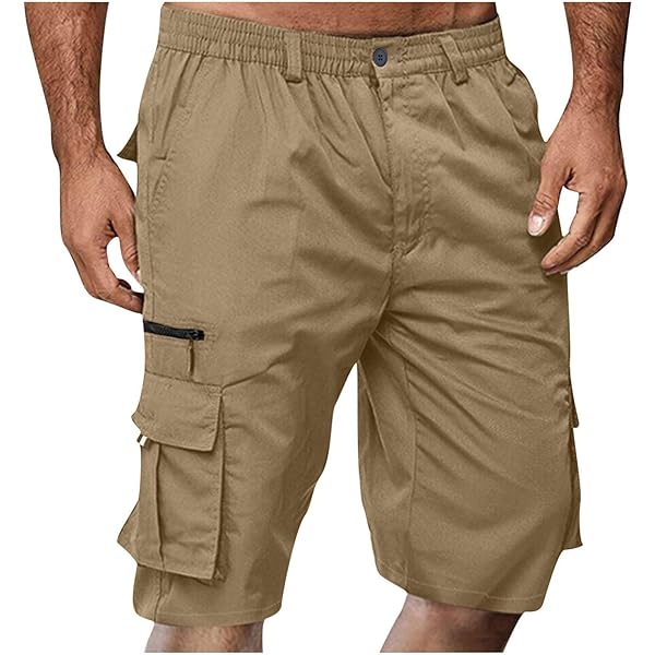 新品　BRIEFING MENS CE CARGO SHORT PANTS Pro Club Men's Cotton Twill Cargo Shorts (30, Khaki) | Amazon.com