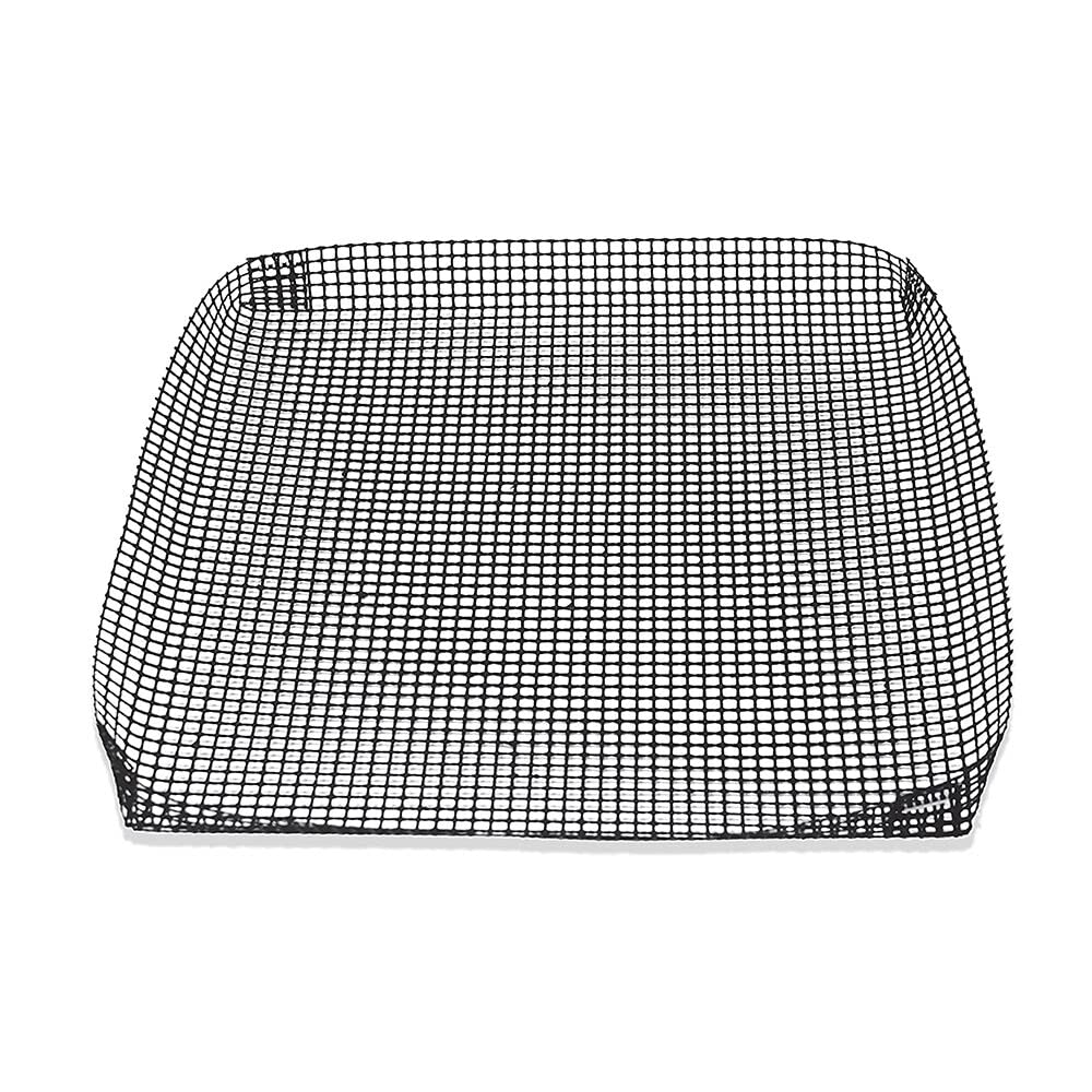 RAM ONLINE Multi Purpose Black Mesh Oven Chip Tray Baking Tray Crossiants Pizza Chips Cooking Baking Tray 25cm x 25cm