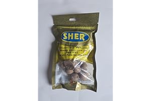 SHER Whole Nutmeg, 100g, Product of India