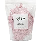 OSEA Gigartina Therapy Bath Soak 20 oz - Made with Gigartina - Luxurious Bath Salts for Women - Lavender Scented - Relaxing Bath Gifts - Moisturizing Soak for Dry Skin - Clean Beauty - Vegan