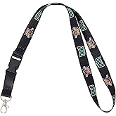 BGSU Falcons Lanyard – Detachable Breakaway Keychain & ID Holder, Officially Licensed Bowling Green State University Gear - View #2