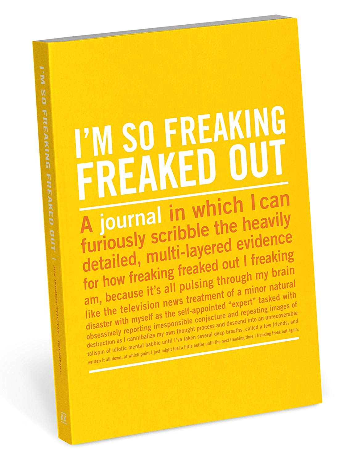 Knock Knock I'm So Freaking Freaked Out Mini Inner-Truth Journal (50098)