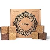 Hekaya Olive Oil Soap Variety Pack – Set of 7 Scented Bar Soaps (Royal Oud, Amber, Pearl, Musk, Old Gold, Saffron, Linden) – Handmade, Vegan, Natural Skincare for Face & Body – 12.34 oz Total