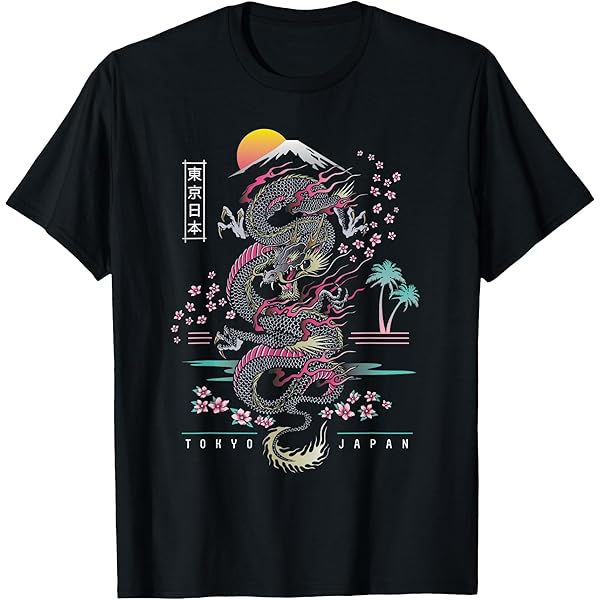 RED DRAGON 六本木 Tシャツ Amazon.com: Red Japanese Dragon T-Shirt : Clothing, Shoes