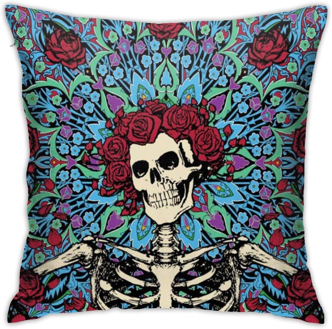 Amazon Com Linda Grateful Dead Pillow Case Pillow Case Sofa Home