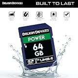 Delkin Devices 64GB POWER SDXC UHS-II V90 U3 Memory Card DDSDG200064G view 5