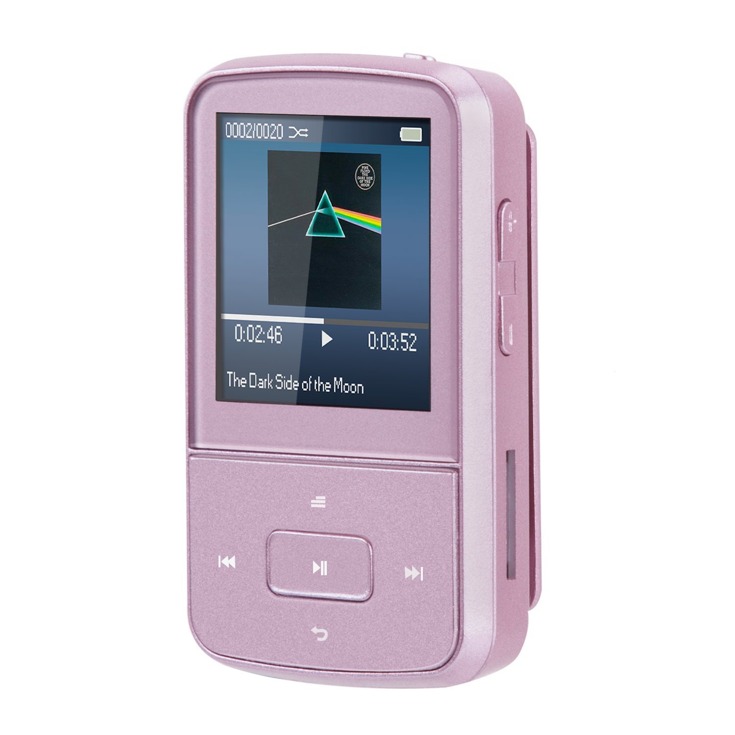AGPtEK G05S 8GB Clip Bluetooth MP3 Player, Lossless Sound,Supports up to...