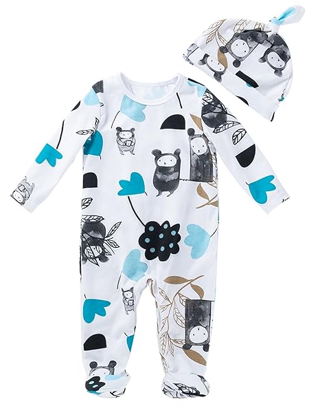 newborn footed sleepers