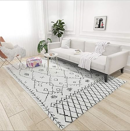 Ggfhh Modern Rugs Rug For Living Room Bedroom Geometric Pattern Durable Carpet Stylish Rug Home Decor Rugs Size 120 X 160 Cm Amazon Co Uk Kitchen Home