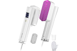 Steamer for Clothes,Sundu Portable 2-in-1 Steamer & Iron,100ml Tank,15s Heat-up,20 Min Steam,Wrinkle Remover,Garment Steamer 