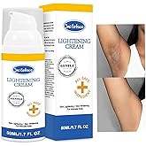 Intimate Areas Skin Lightening Cream for Private Parts, Underarm, Intimate Area, Bikini Area, Inner Thighs, Knees, Elbows, Bleach Skin Bleaching Whitening Cream For Body
