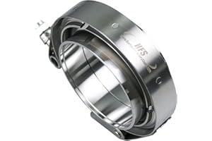 HFS(R) V-Band Clamp Stainless Steel 304 with Flange Male Female Quick Release for Exhaust System (3 in)