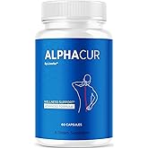 Alpha Cur Capsules - Official Alpha Cur Advanced Nerve Support Supplement, Natural AlphaCur Maximum Strength Multivitamin Nerve Health & Wellness Support Reviews, 60 Capsules for 1 Month