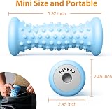BESKAR Foot Massager Plantar Fasciitis Relief Deep Tissue Roller Blue view 4