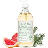 BARR-CO. Fir &amp; Grapefruit Natural Hand Soap, 16 fl oz | Vegan Liquid Soap for Bathroom &amp; Kitchen, Moisturizing