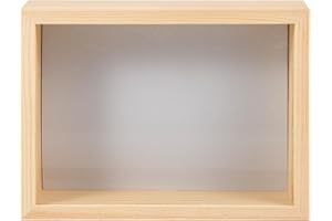 BALACOO Display Case-- Butterfly Specimen Box Display Shadow Box Frame Entomology Supplies for Butterfly Specimen Display Collages Collections