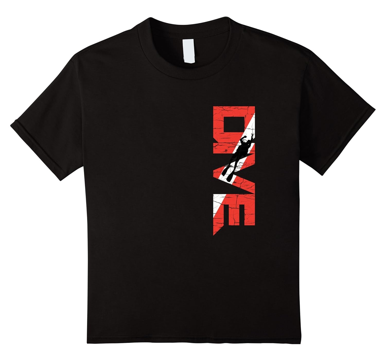 Vintage Distressed Scuba Diving T Shirt DIVETeechatpro