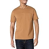 Amazon Essentials Men's Relaxed-Fit Heavyweight Cotton Pocket T-Shirt