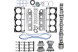 MDS 5.7 Hemi Cam&Lifters Head Gaskets Kit Compatible with Dodge Ram 1500 2009-2016 For Chevy 300 2009-2021 For Jeep Commander