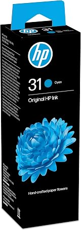 HP Original Cyan Ink Bottle 31-70ml for Smart Tank Wireless 400 500 600