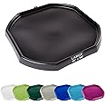 MEKA Tuff Tray for Sensory Play, Sensory Tray for Kids, Toddler Water Table, Tuff Spot Sensory Bin for Toddlers (Black, Large (38" x 38"))