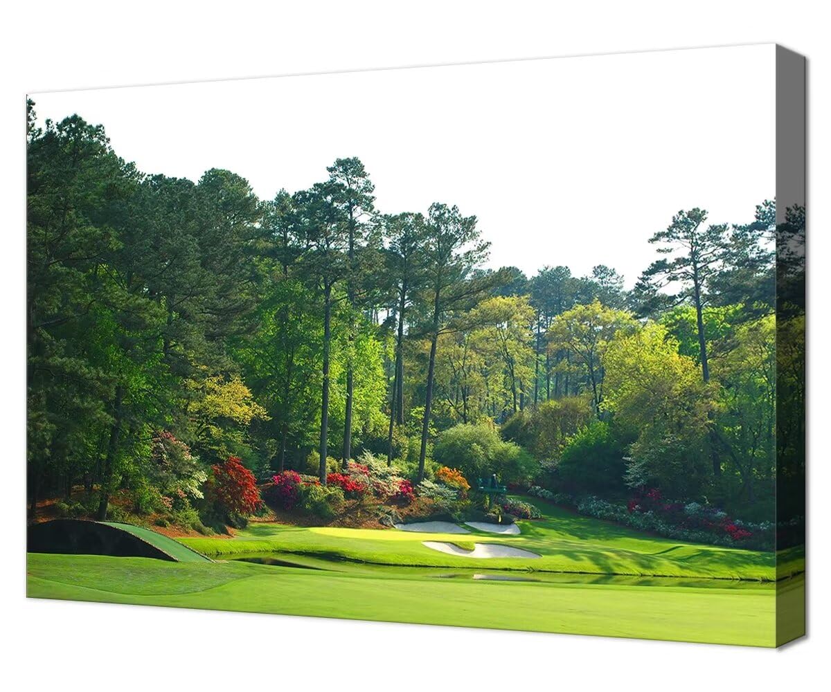 Augusta Golf Course Wall Art Golf Course Picture
