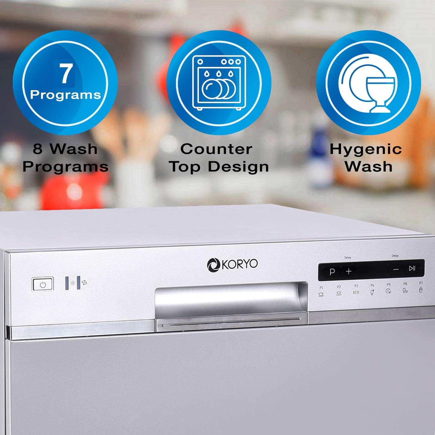 koryo table top dishwasher