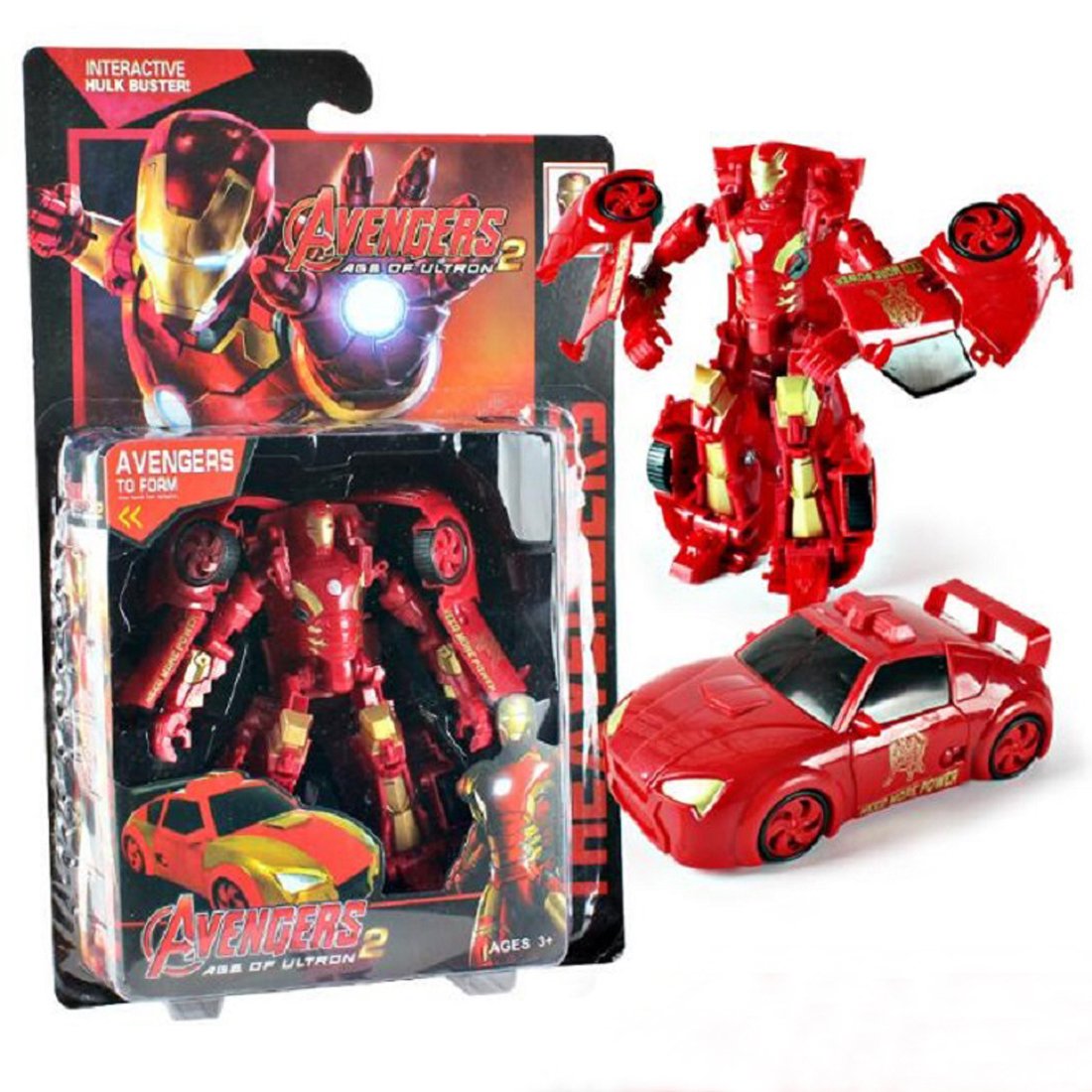 iron man transformer toy